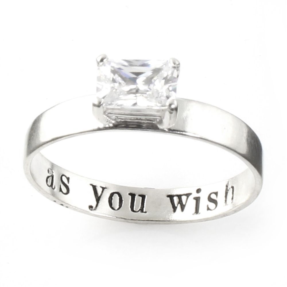 Princess Bride "as You Wish" Engagement Ring – Spiffing Jewelry With Most Recently Released Princess Wish Rings (Gallery 19 of 25)