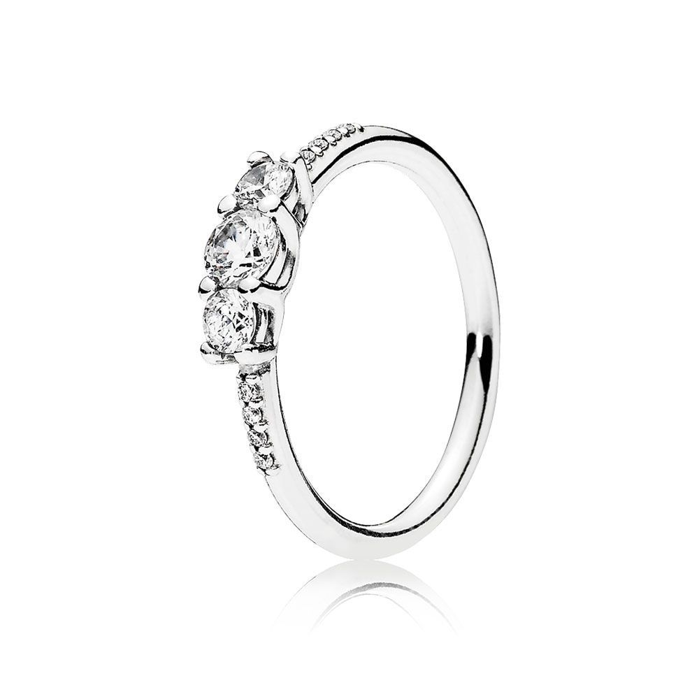 Us $29.0 |qiuboss 2018 New S925 Silver Rings Princess Wish Ring, Clear Cz  Fit Diy Charm Original Female Pop Jewellery In Rings From Jewelry & For Latest Princess Wish Rings (Gallery 15 of 25)