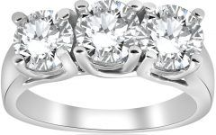 Enhanced Black and White Diamond Anniversary Ring in White Gold