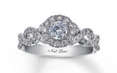 Intricate Band Engagement Rings