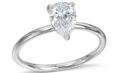 Pear-shaped Engagement Rings