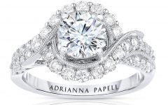 Diamond Frame Vintage-style Engagement Rings