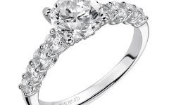 Wedding Rings with Diamond Band