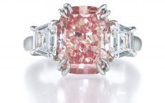 Pink and Diamond Engagement Rings