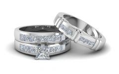 Matching Engagement Rings for Him and Her
