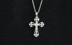 Sparkling Cross Pendant Necklaces
