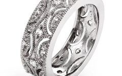 Sterling Silver Wedding Bands for Her
