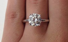 2 Carat Solitaire Engagement Rings
