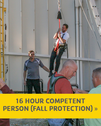 16 Hour Competent Person (Fall Protection) Training
