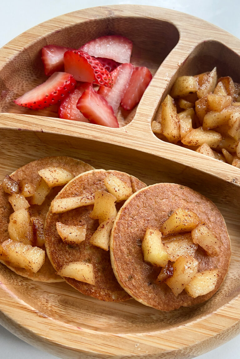 Cinnamon Apple Pancakes (Pancakes For Toddlers)