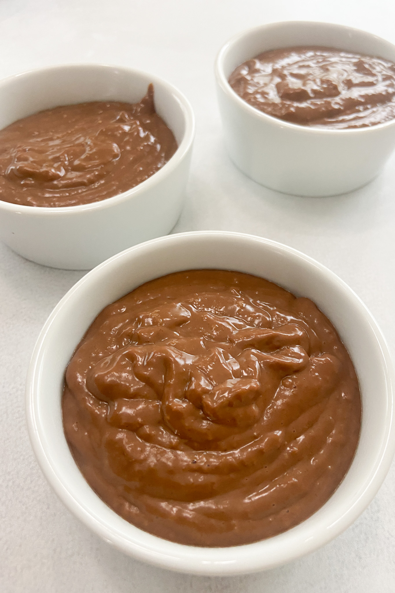 Oatmeal chocolate pudding