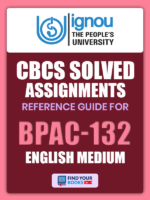BPAC132 Ignou Solved Assignment English Medium