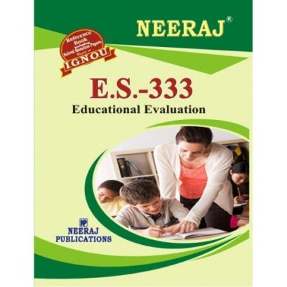 IGNOU : ES-333 Education Evaluation- English Medium