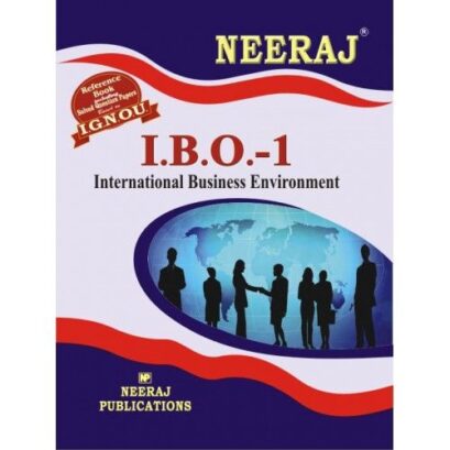 IGNOU: IBO-1 International Business Environment-English Medium