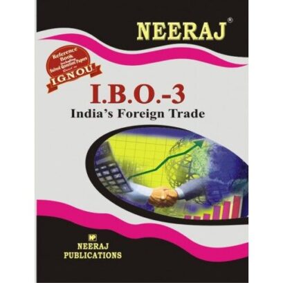 Ignou IBO-3 Book English Medium by neeraj