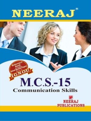 IGNOU BCA MCS-15 Communication Skills