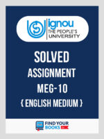 MEG10 IGNOU Solved Assignment