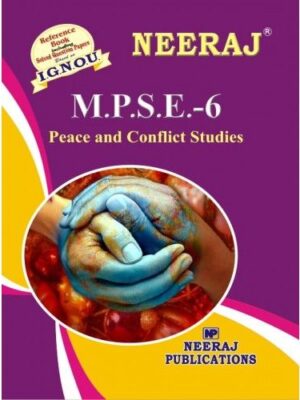 IGNOU: MPSE-6 PEACE & CONFLICT- English Medium
