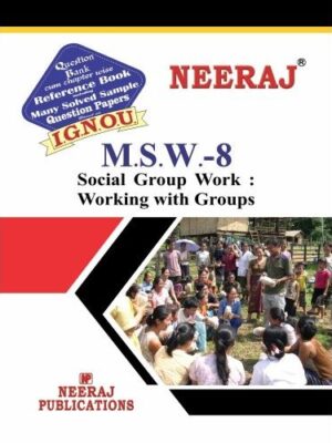 MSW8  ( IGNOU Guide Book For MSW8 ) English Medium