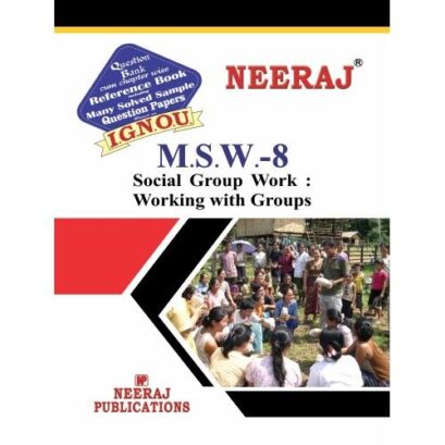 MSW8  ( IGNOU Guide Book For MSW8 ) English Medium