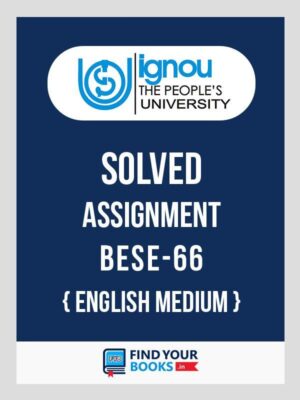 IGNOU BESE-66 Adolescence and Family Education Solved Assignment 2018 English Medium