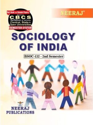 BSOC-132 Book in English Medium for 2020 Exams