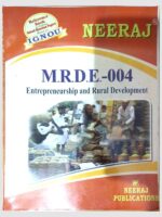 Buy MRDE4 Entrepreneurship and Rural Development(IGNOU Help book for MRDE-004 in Hindi Medium) Book Online at Low Prices in India | MRDE4 Entrepreneurship and Rural Development(IGNOU Help book for MRDE-004 in English Medium)- findyourbooks.in