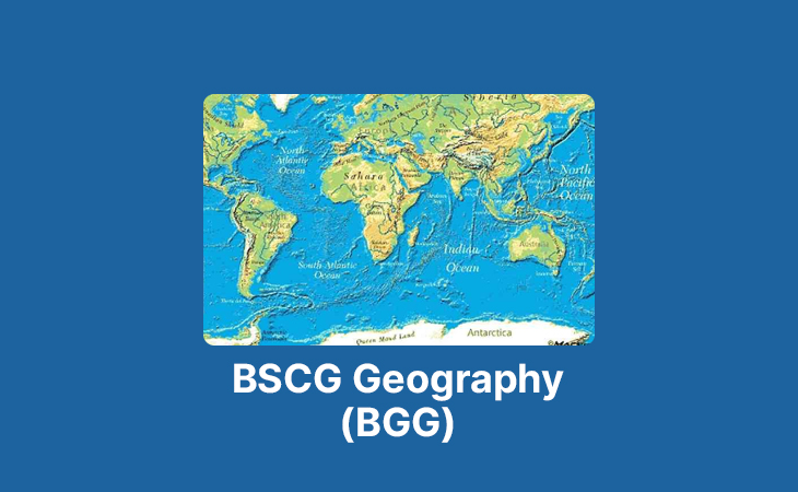 BSCG Geography Solved Assignments