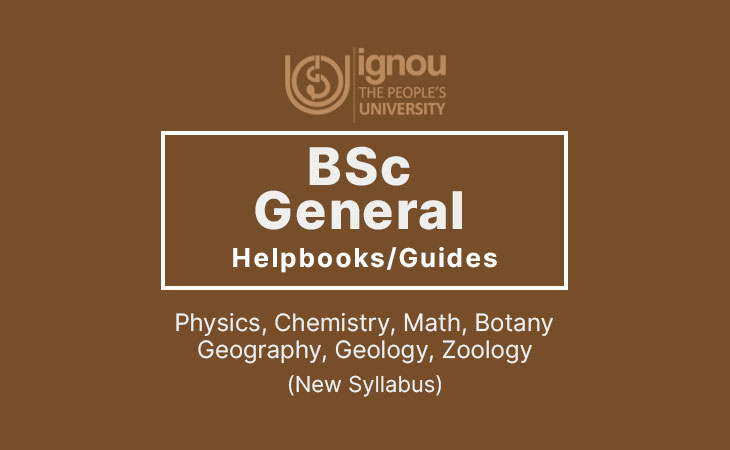 ignou bscg books guides