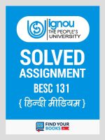 BESC131 Solved Assignment Hindi Medium