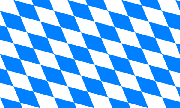 Bayernflagge Rauten klein