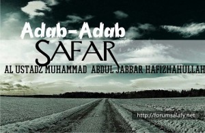 Adab-adab Safar