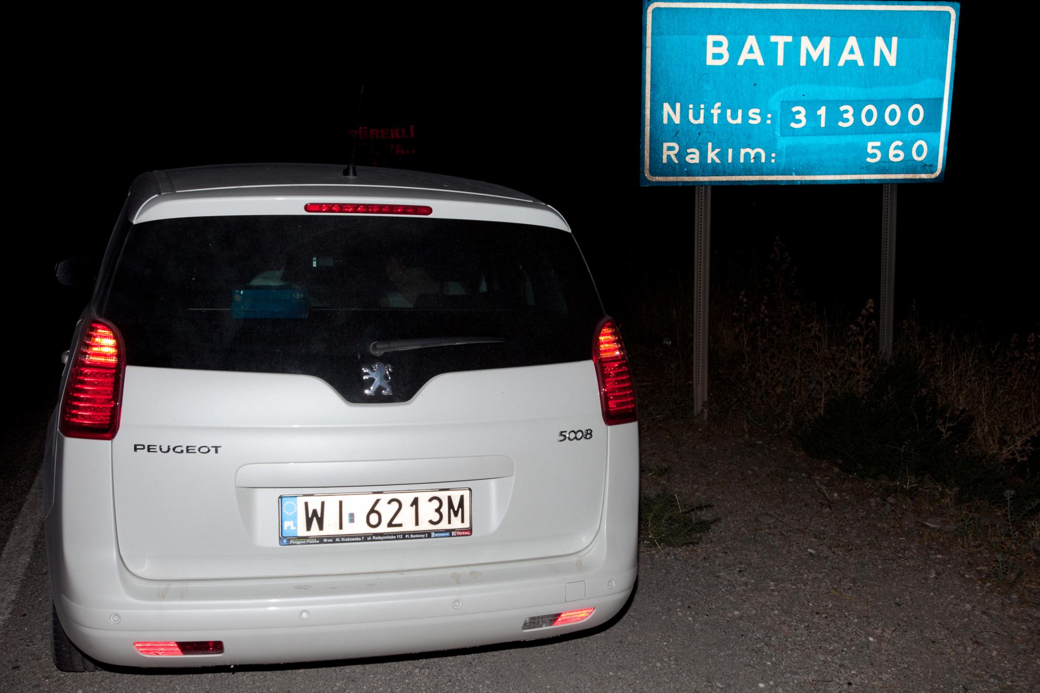 Peugeot 5008 w Batman Turcja