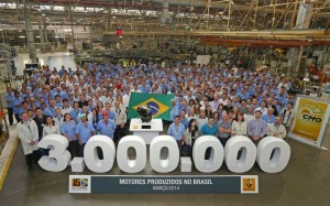 3 miliony silników z fabryki w Brazylii