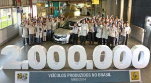 Dwa miliony Renault z Brazylii