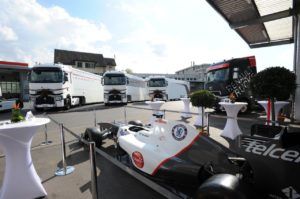 Sauber F1 Team i nowe Renault Trucks T (1)