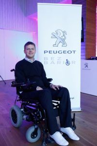 Mateusz Puszkarski - przyjaciel Peugeot