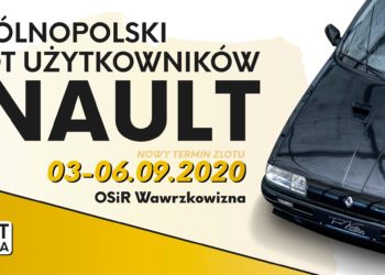 19 Ogólnopolski Zlot Renault 2020 – nowy termin wrzesień