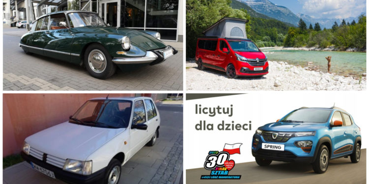 Renault, Citroen, Dacia, Peugeot na WOŚP