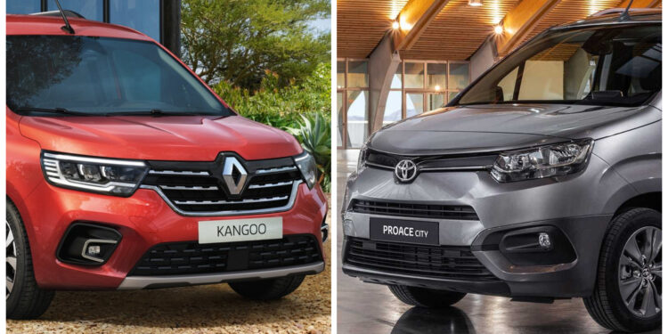 Toyota Proace City vs. Renault Kangoo