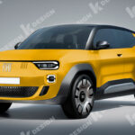 Nowy Fiat Panda 2025 - wizualizacja: KDesign