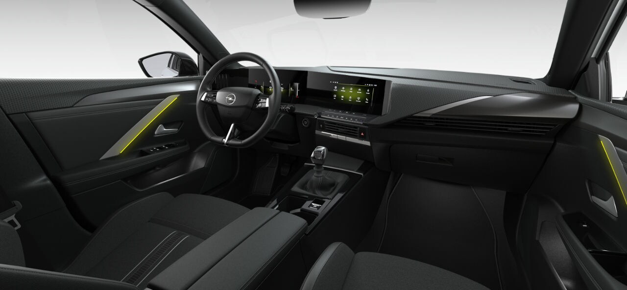 Nowy Opel Astra - wnętrze