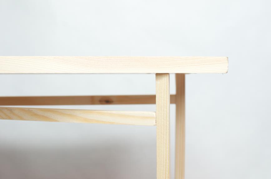 constructing a sturdy wooden desk