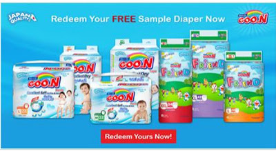 FREE GOO.N Sample Diaper Giveaway 2016