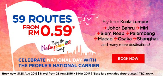 AirAsia National Day Promotion