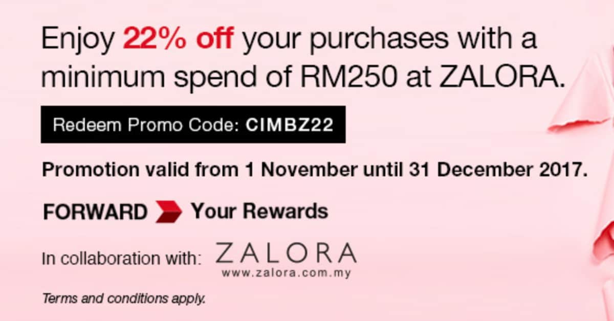 Zalora Malaysia Promotion – 22% Extra Discount Promo Code