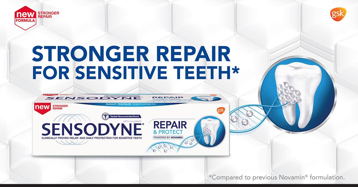 GET Free Sensodyne toothpaste sample Giveaway