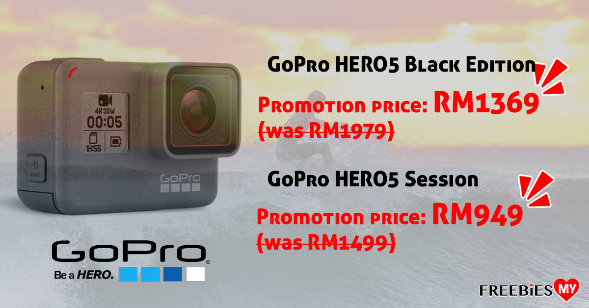 GoPro Promotion! GoPro HERO5 Session only RM949