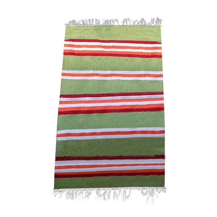 Tapete textil verde - Galerías el Triunfo - 003072582025
