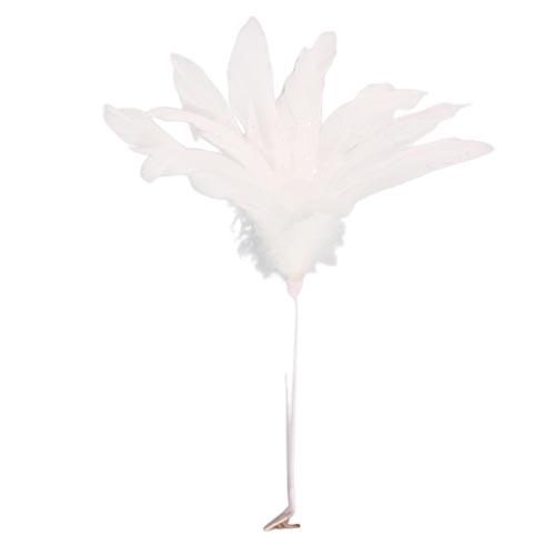 Pick de plumas blancas - Galerías el Triunfo - 044071816173